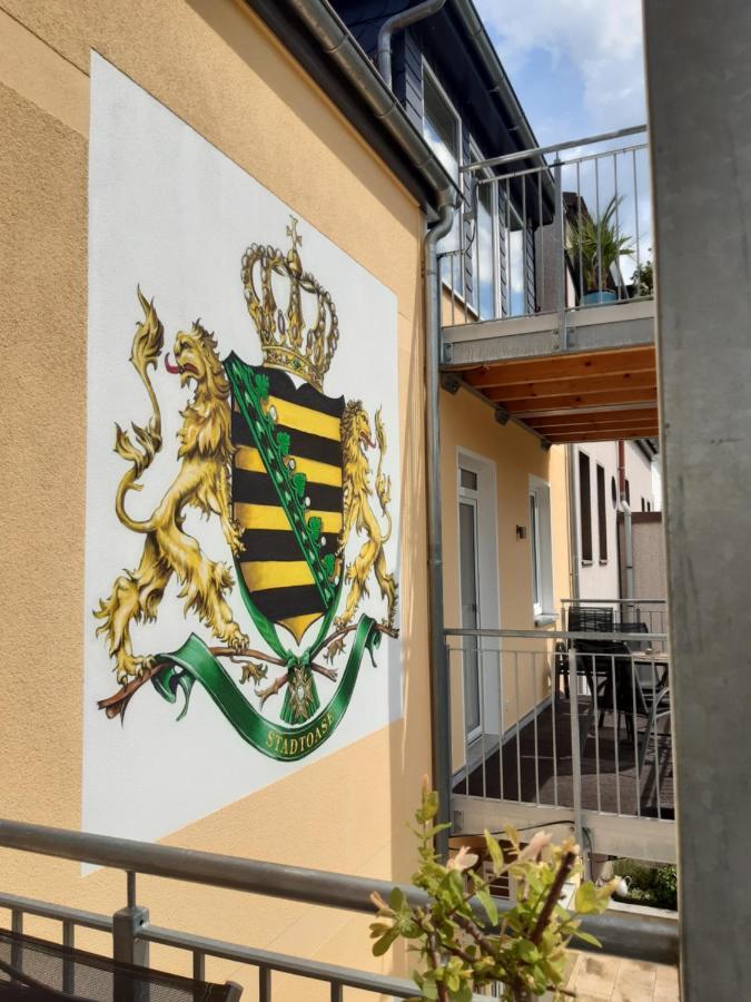 Stadtoase Geraeumige Gaestewohnungen Mit Balkon, Komfort, Modernitaet Und Ruhe, Fuer Monteure Geeignet, Free Wifi Frankenberg Εξωτερικό φωτογραφία